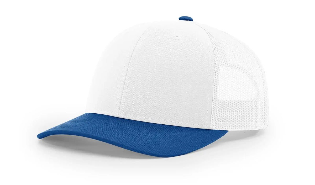 Richardson 112 Trucker Hat Ball Cap Meshback Hat Snapback Cap Trucker Cap - OSFM