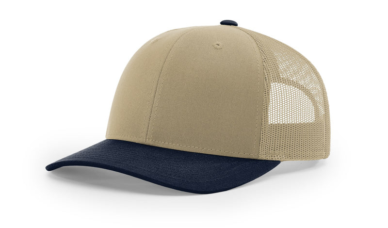 Richardson 112 Trucker Hat Ball Cap Meshback Hat Snapback Cap Trucker Cap - OSFM