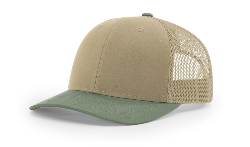 Richardson 112 Trucker Hat Ball Cap Meshback Hat Snapback Cap Trucker Cap - OSFM