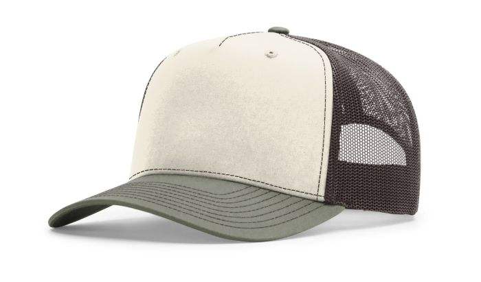 Richardson 112FPC Champ Solid Hi Pro Snapback Hat with Softsnap Adjustable Backstrap