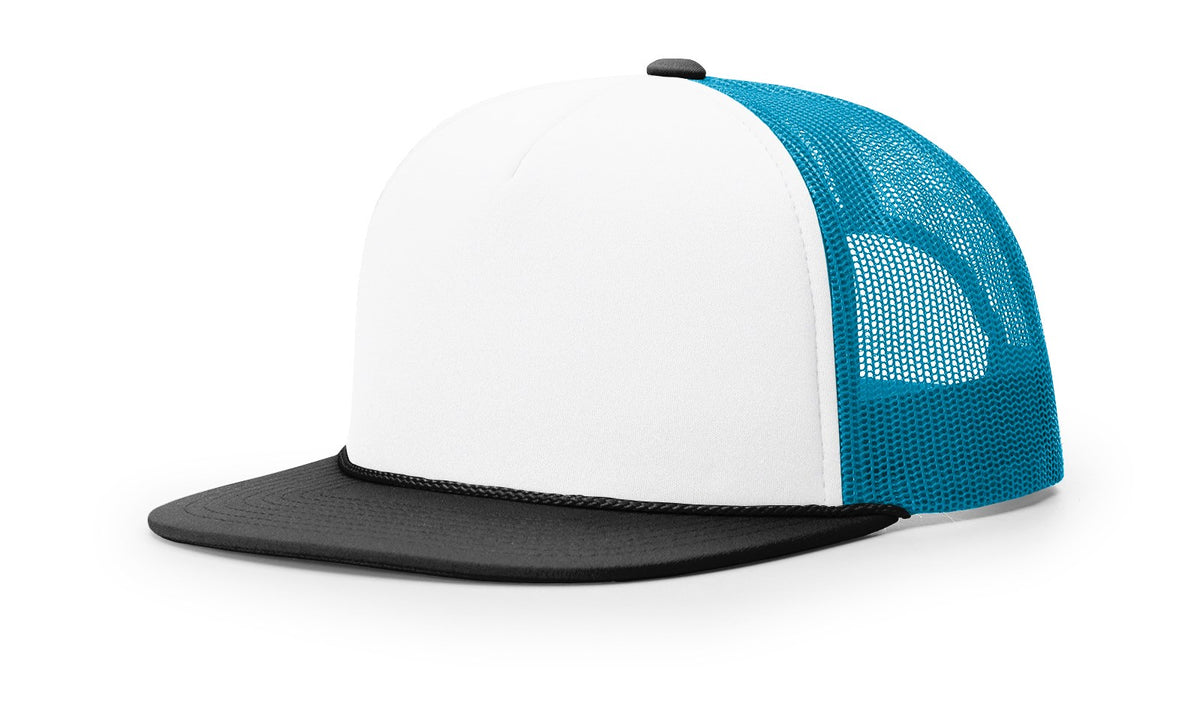 Richardson 113 Foamie Trucker Hat – Foam-Front Mesh-Back Snapback Cap OSFM