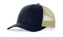 Richardson 115 Trucker Hat Low Profile Snapback 6 Panel Hat Trucker Cap MD/LG