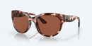 Costa Maya Shiny Coral Tortoise Sunglasses – Copper 580P Lenses for Vibrant Style and Enhanced UV Protection