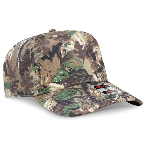 OTTO CAP® 120-838 -  Camouflage 5 Panel Mid Profile Baseball Cap