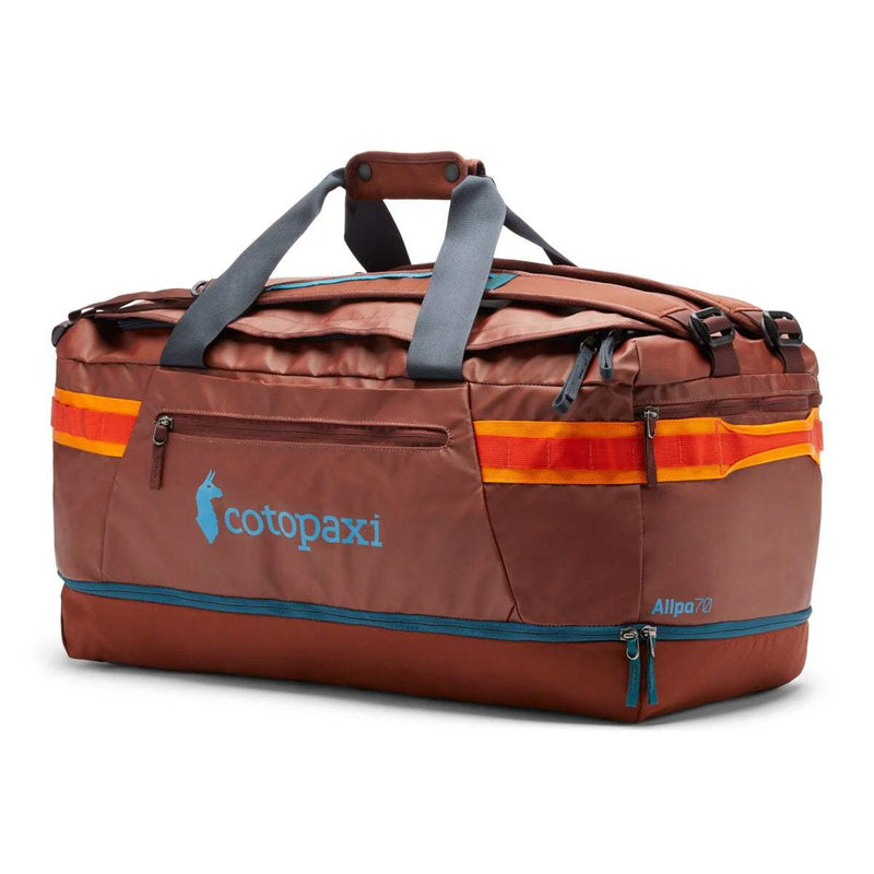 Cotopaxi Allpa Duffel Bag 70L -  Recycled Fabric Expedition Duffel with Removable Backpack Straps and Organizational Compartments