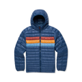 Cotopaxi Fuego Hooded Down Jacket Men's Retro Striped Down Jacket