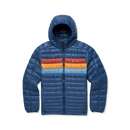 Cotopaxi Fuego Hooded Down Jacket Men's Retro Striped Down Jacket