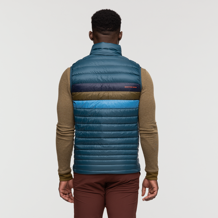 Cotopaxi Fuego Down Vest - Men's | Eco-Friendly Insulated Vest for Versatile Layering in Varied Weather