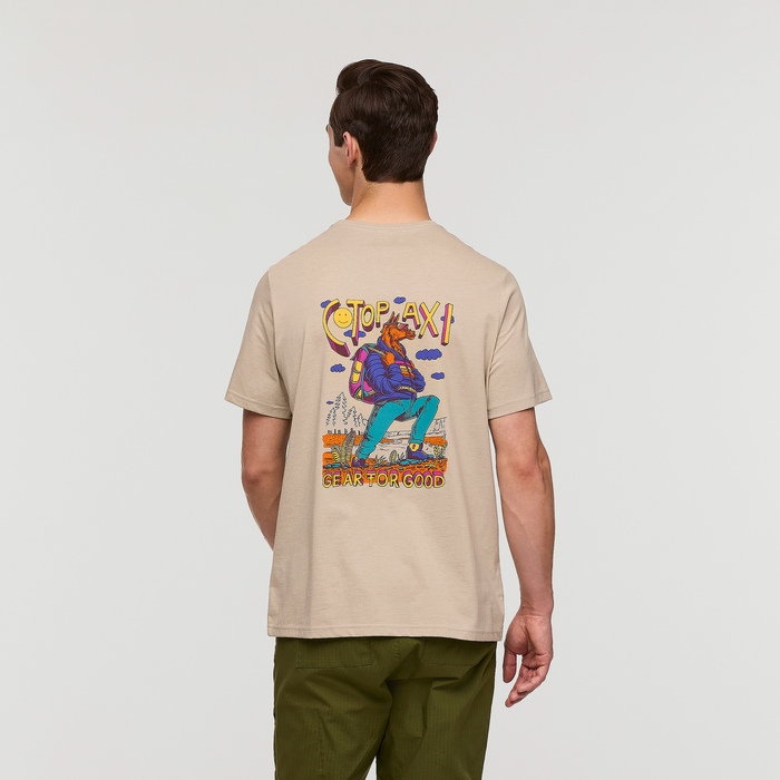 Cotopaxi On The Trail Again T-Shirt - Men's | Sustainable Comfort: Stylish Design with Ethical Production