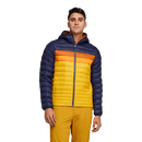 Cotopaxi Fuego Hooded Down Jacket Men's Retro Striped Down Jacket