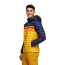 Cotopaxi Fuego Hooded Down Jacket Men's Retro Striped Down Jacket
