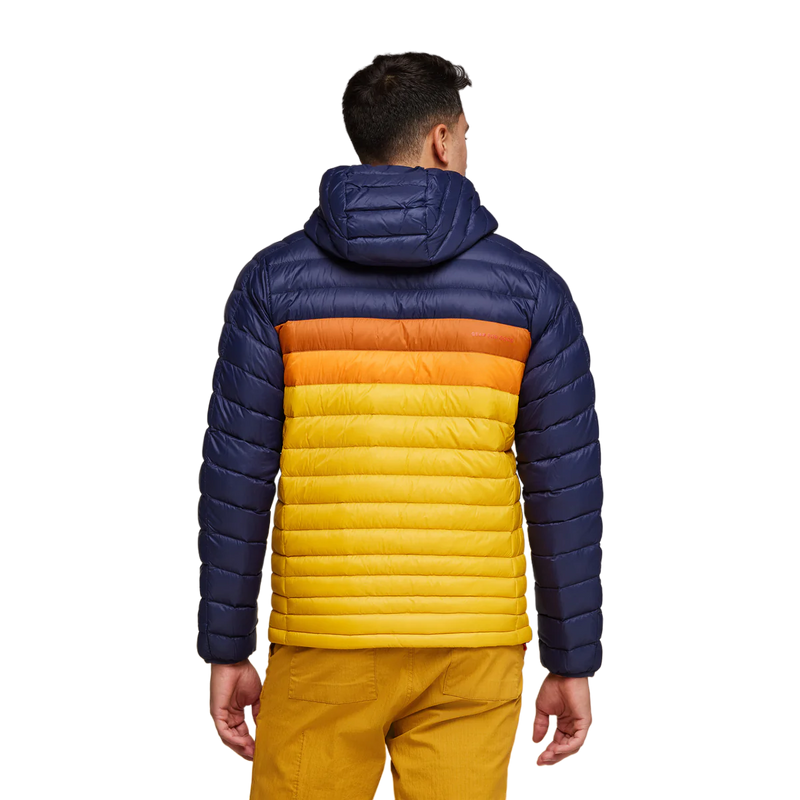 Cotopaxi Fuego Down Hooded Retro Striping Men's Jacket