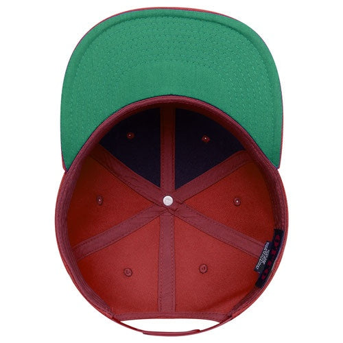 OTTO CAP® 125-978 - OTTO SNAP 6 Panel Pro Style Snapback Hat