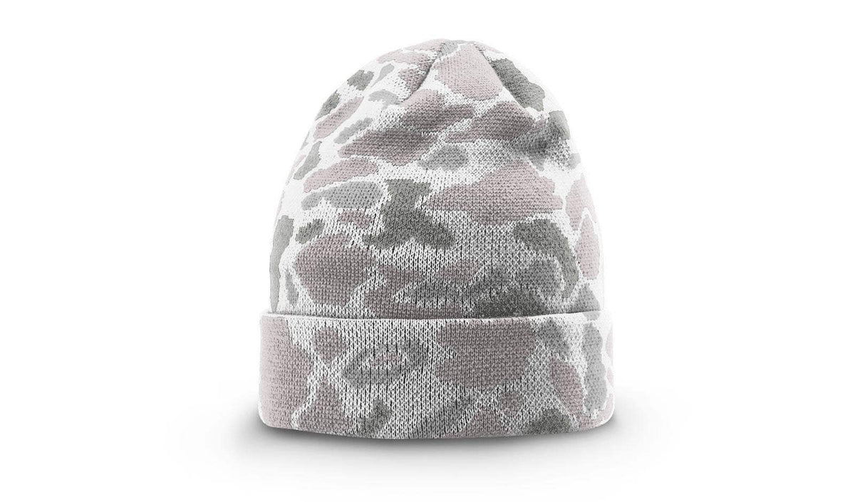 Richardson 126 Duck Camo Beanie – Double-Layer Knit