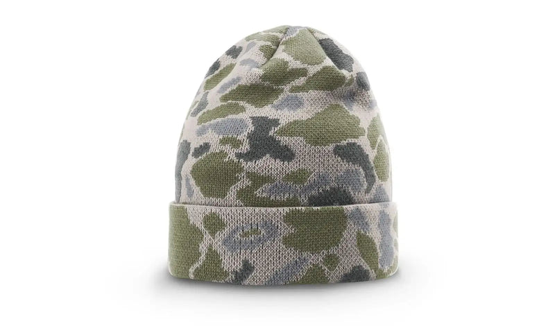Richardson 126 Duck Camo Beanie – Double-Layer Knit | Ridge & River
