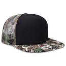 OTTO CAP® 132-1037 - OTTO SNAP 5 Panel High Crown Mesh Back Trucker Snapback Hat