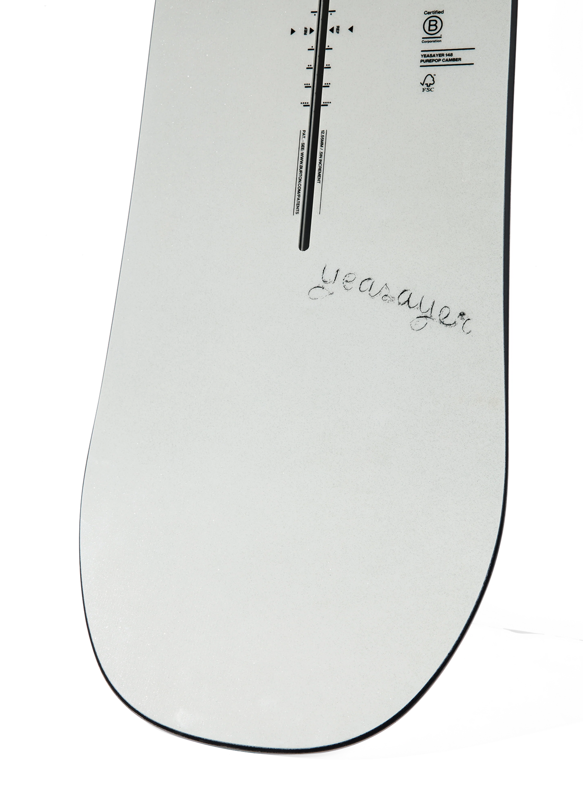 Burton Yeasayer Snowboard 2027 - Paws detail