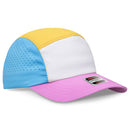 OTTO CAP® 133-1 - 5 Panel Running Hat w/ Elastic Soft Visor OSFM
