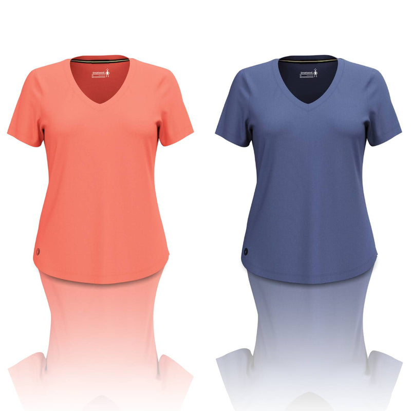 Smartwool Active Ultralite V-Neck Short Sleeve - Women's