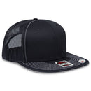 OTTO CAP® 141-1070OTTO SNAP 6 Panel Pro Style Mesh Back Trucker Snapback Hat