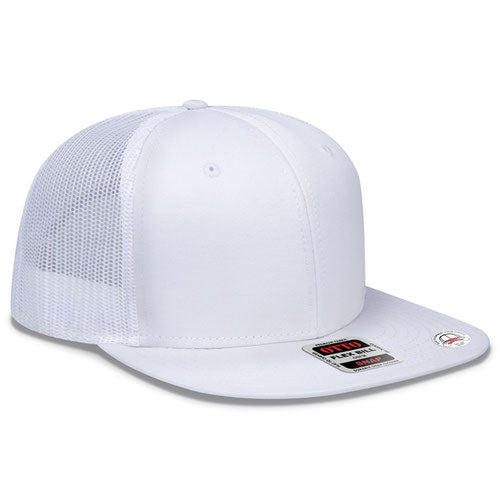 OTTO CAP® 141-1070 - OTTO SNAP 6 Panel Pro Style Mesh Back Trucker Snapback Hat