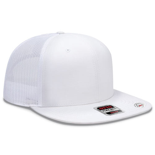 OTTO CAP® 141-1070 - OTTO SNAP 6 Panel Pro Style Mesh Back Trucker Snapback Hat
