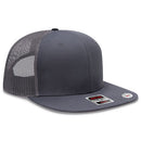 OTTO CAP® 141-1070OTTO SNAP 6 Panel Pro Style Mesh Back Trucker Snapback Hat