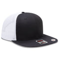 OTTO CAP® 141-1070OTTO SNAP 6 Panel Pro Style Mesh Back Trucker Snapback Hat