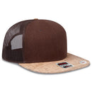 OTTO CAP® 141-1070OTTO SNAP 6 Panel Pro Style Mesh Back Trucker Snapback Hat