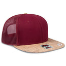 OTTO CAP® 141-1070OTTO SNAP 6 Panel Pro Style Mesh Back Trucker Snapback Hat