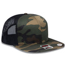 OTTO CAP® 141-1070OTTO SNAP 6 Panel Pro Style Mesh Back Trucker Snapback Hat