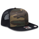 OTTO CAP® 141-1070OTTO SNAP 6 Panel Pro Style Mesh Back Trucker Snapback Hat