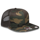 OTTO CAP® 141-1070OTTO SNAP 6 Panel Pro Style Mesh Back Trucker Snapback Hat