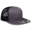 OTTO CAP® 141-1070OTTO SNAP 6 Panel Pro Style Mesh Back Trucker Snapback Hat