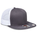 OTTO CAP® 141-1070OTTO SNAP 6 Panel Pro Style Mesh Back Trucker Snapback Hat