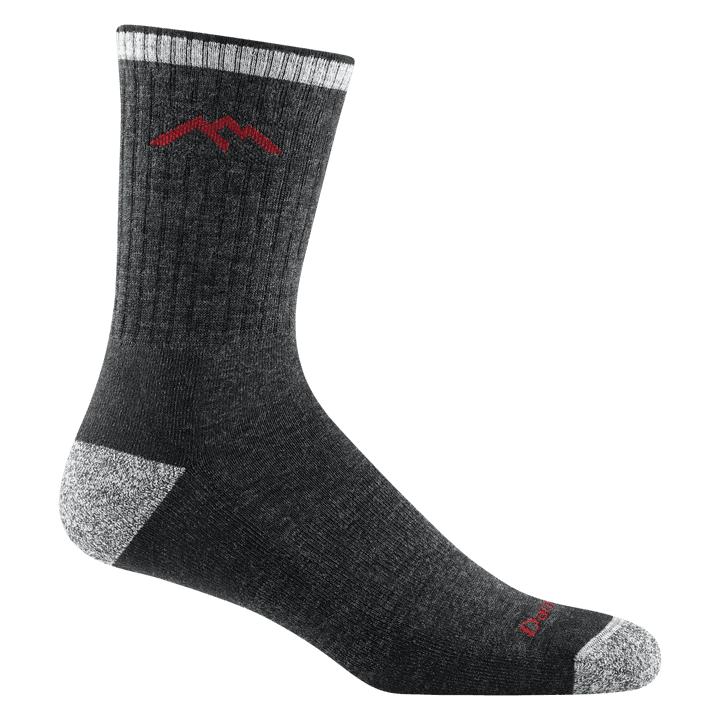 Darn Tough 1466 Hiker Micro Crew Midweight Socks - Men's - Durable Merino Wool, Moisture-Wicking, Arch Support for Thru-Hiking