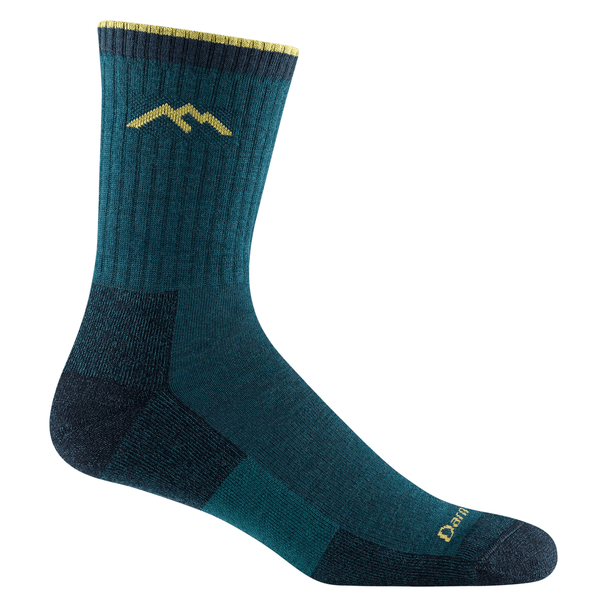 Darn Tough 1466 Hiker Micro Crew Midweight Socks - Men's - Durable Merino Wool, Moisture-Wicking, Arch Support for Thru-Hiking