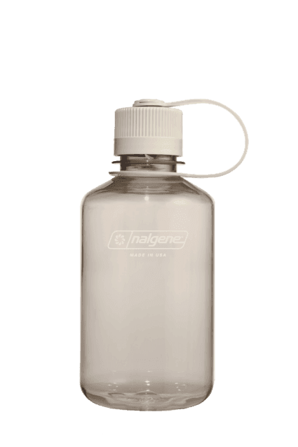 Nalgene Narrow Mouth 16oz Tritan Plastic Water Bottle, 16 Ounce Bottle