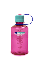 Nalgene Narrow Mouth 16oz Tritan Plastic Water Bottle, 16 Ounce Bottle