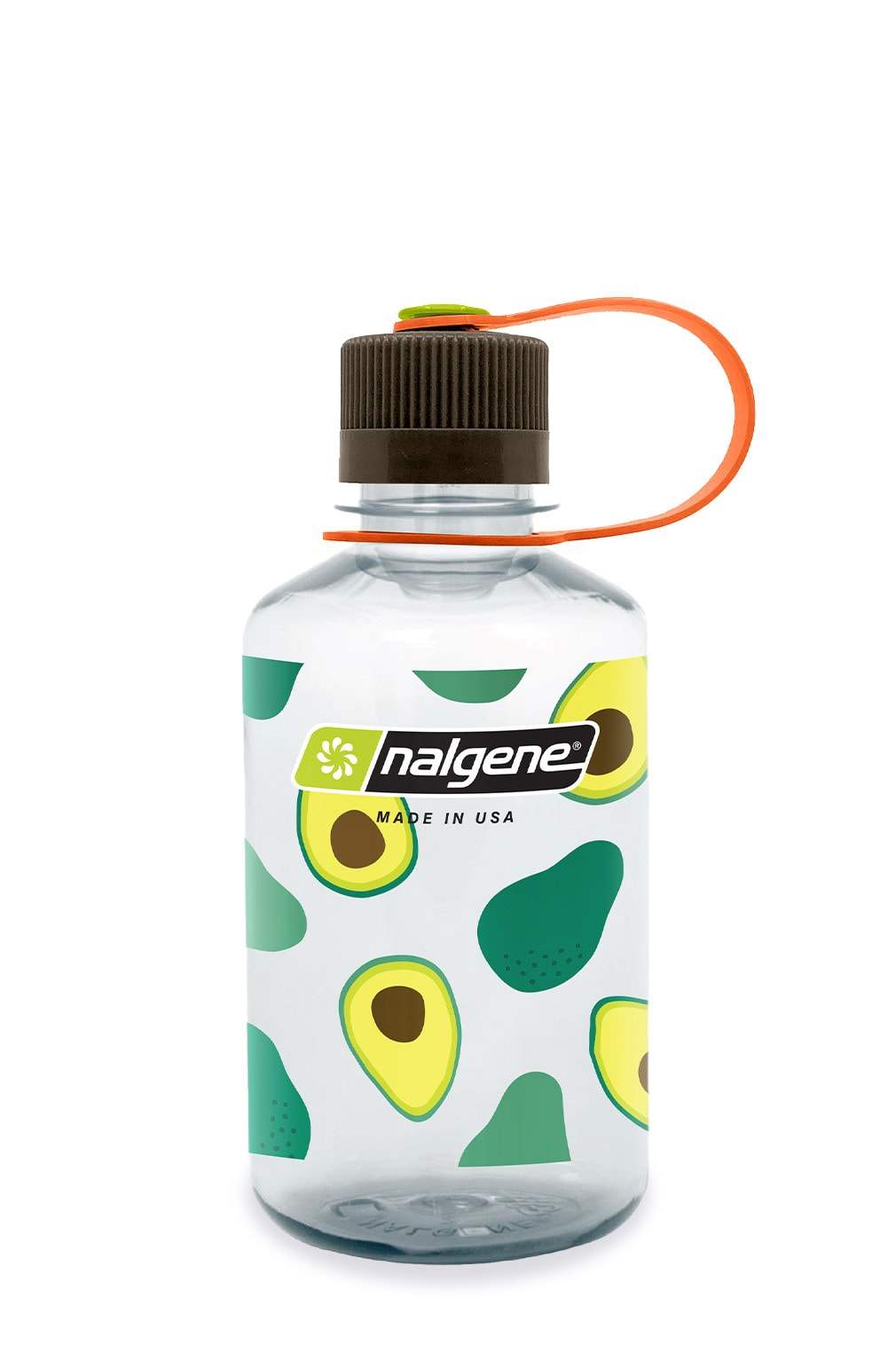Nalgene Narrow Mouth 16oz Tritan Plastic Water Bottle, 16 Ounce Bottle