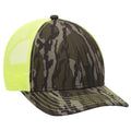 OTTO CAP® 171-1293  - Mossy Oak Camouflage 6 Panel Low Profile Mesh Back Trucker Hat