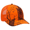 OTTO CAP® 171-1293  - Mossy Oak Camouflage 6 Panel Low Profile Mesh Back Trucker Hat