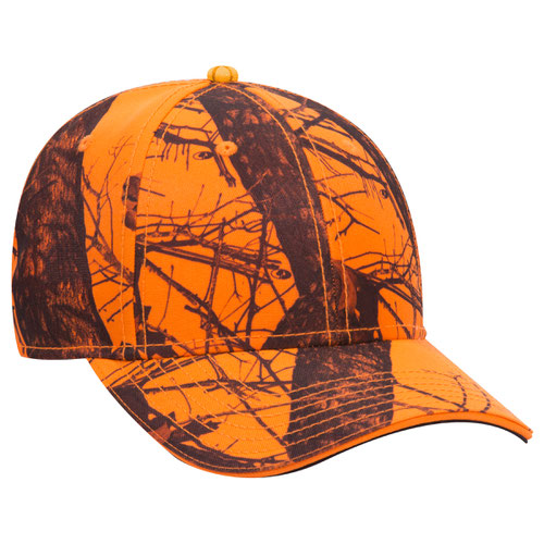 OTTO CAP® 171-1294 - Mossy Oak Camouflage Sandwich Visor 6 Panel Low Profile Baseball Cap