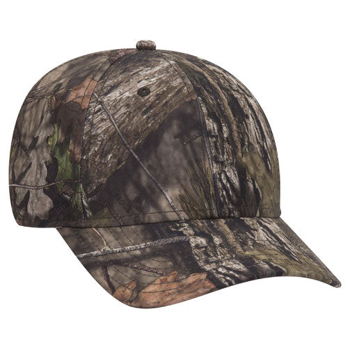 OTTO CAP® 171-1295  - Mossy Oak Camouflage 6 Panel Low Profile Baseball Cap