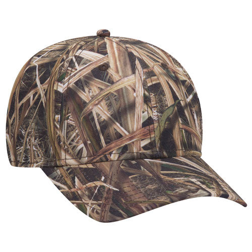 OTTO CAP® 171-1295  - Mossy Oak Camouflage 6 Panel Low Profile Baseball Cap