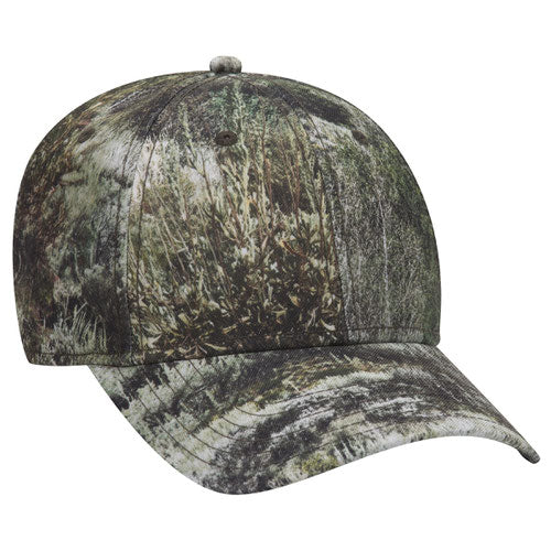 OTTO CAP® 171-1295  - Mossy Oak Camouflage 6 Panel Low Profile Baseball Cap