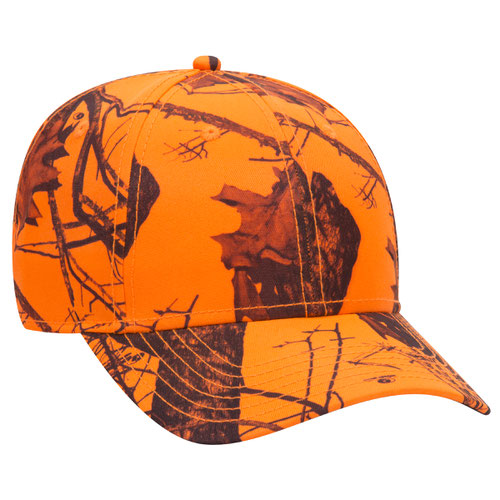 OTTO CAP® 171-1295  - Mossy Oak Camouflage 6 Panel Low Profile Baseball Cap