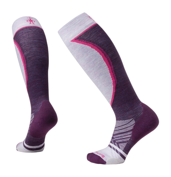 Smartwool Women's Ski Targeted Cushion Extra Stretch Over The Calf Socks - Performance Ski Socks with Targeted Cushioning and Advanced Fit Technology