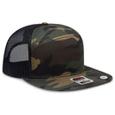 OTTO CAP® 172-1298 - OTTO SNAP 7 Panel Pro Style Mesh Back Trucker Snapback Hat