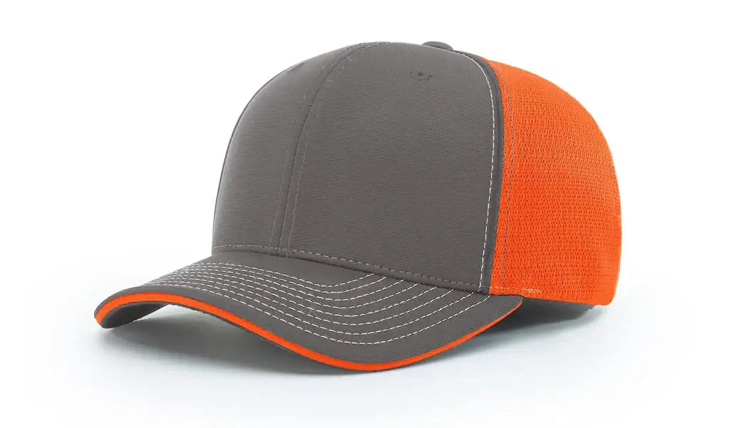 Richardson 172 Pulse Sportmesh R-Flex Trucker Hat – Performance Mesh-Back Stretch-Fit Cap